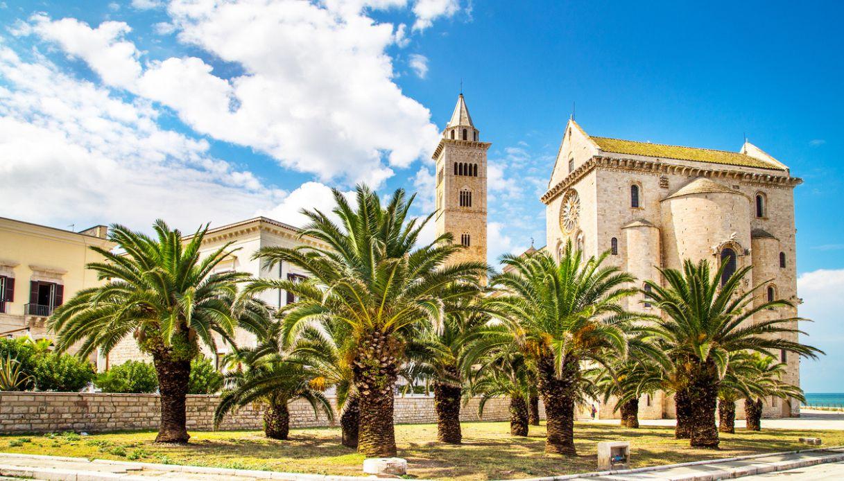 Trani, l'élégante ville en riva au mer