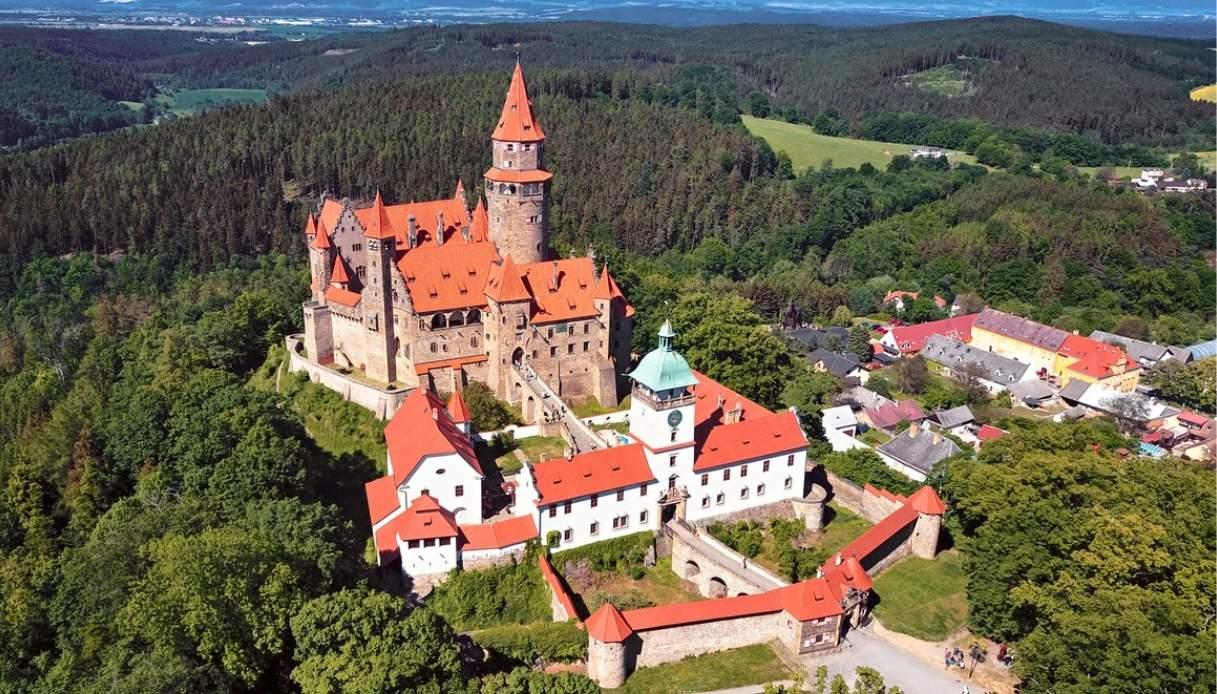 Château de Bouzov, un conte gothique caché dans les forêts