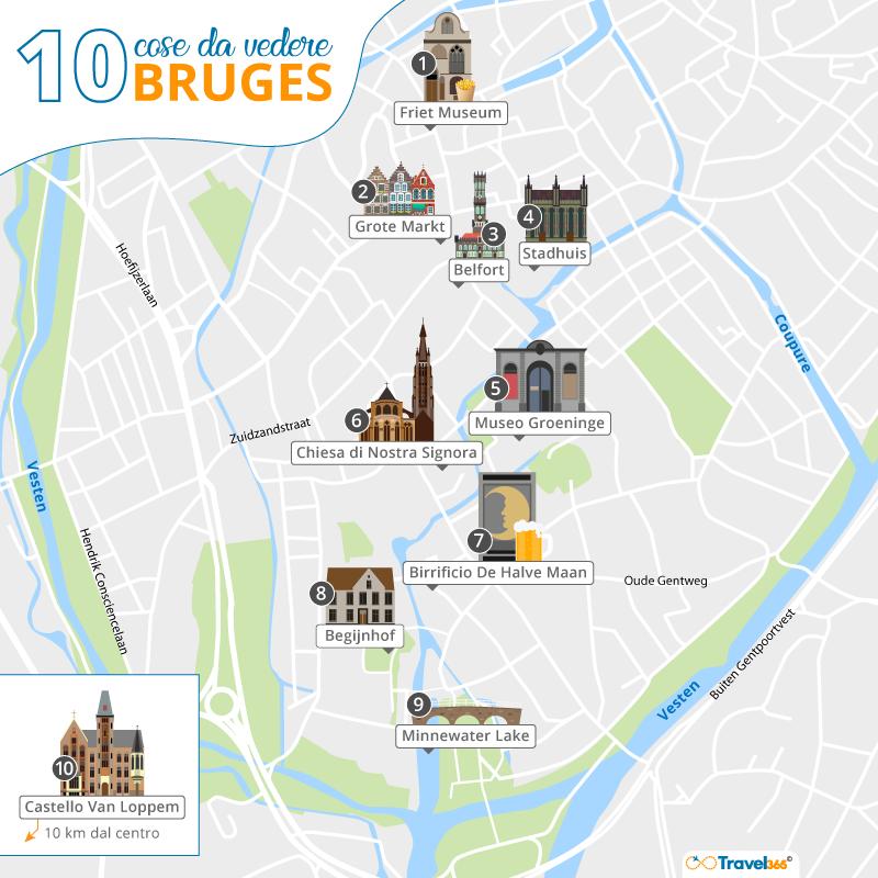 Que voir à Bruges : les 10 meilleures attractions et choses à faire
